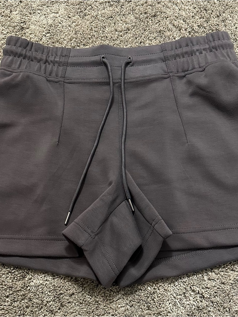 RBX women’s  Athletic Drawstring Shorts - Charcoal